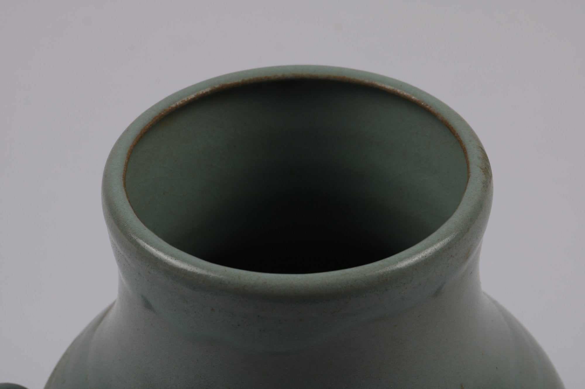 A Chinese Celadon Glazed Porcelain Vase