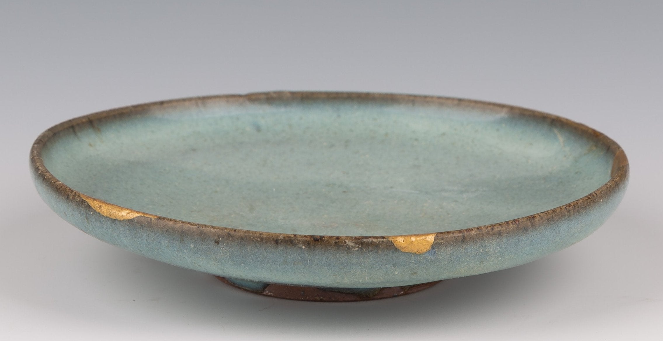 Yuan Dynasty (1279-1368) Jun Kiln Enamel Plate