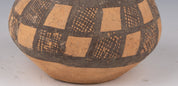 Clay with Ochre and Brown Geometric Decorations in the New Stone Age