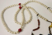 Imitation Bead Long Pendant