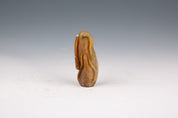 Chinese Jade Carving or Hard Stone Carving Ginseng Root Seal