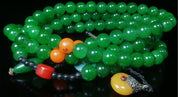 Chinese Green Glazed Pearl Pendant