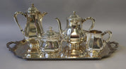 Silver plated Westman coffee and tea set