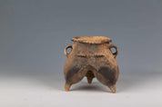 Pottery Vessel with "Wine Skin" Legs