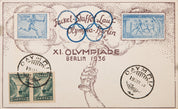 The 10th Olympiad Games Postcard from 1936