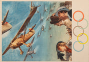 The 10th Olympiad Games Postcard from 1936