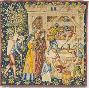 Tapestry, a Medieval Scene