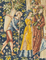 Tapestry, a Medieval Scene