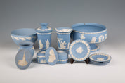 A Set of Wedgwood Blue Jasmines