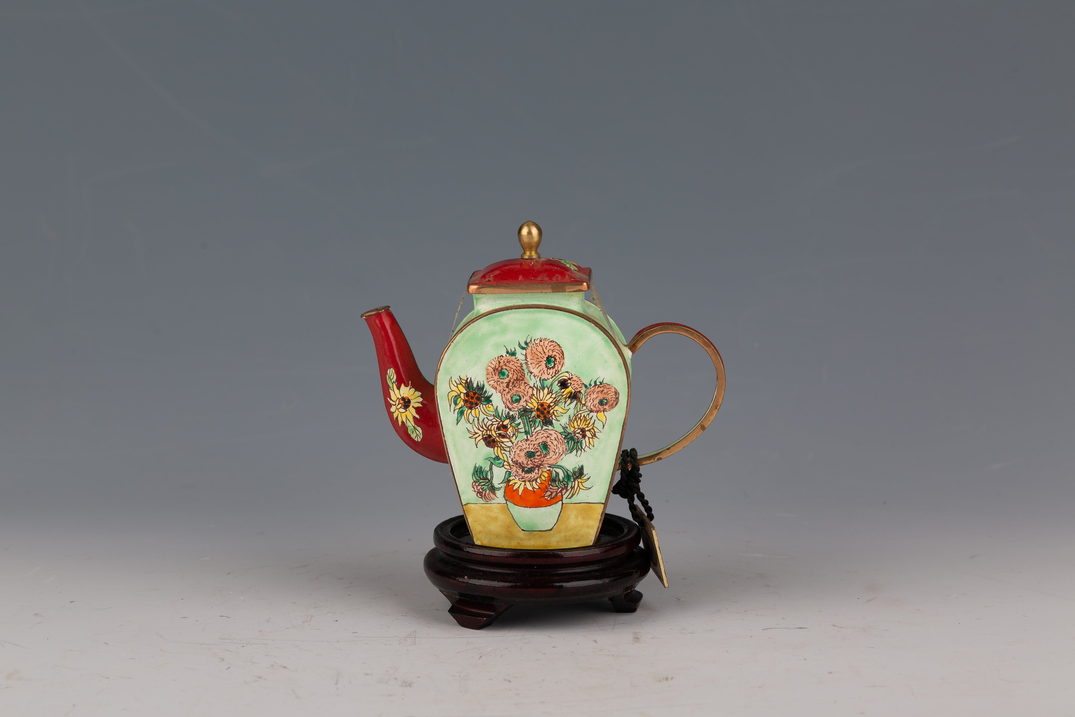 6 Gobel's "Artist" Teapots