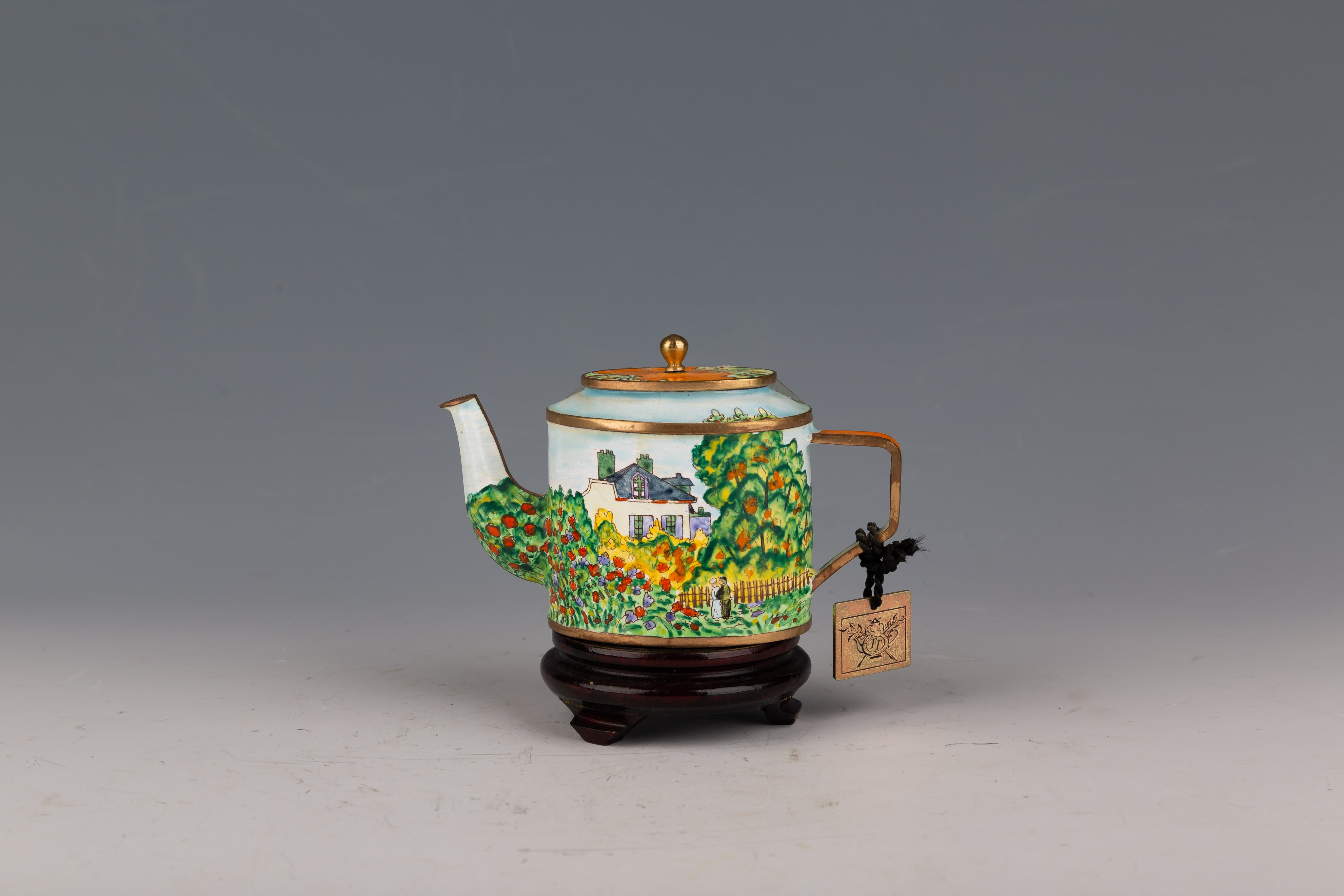 6 Gobel's "Artist" Teapots