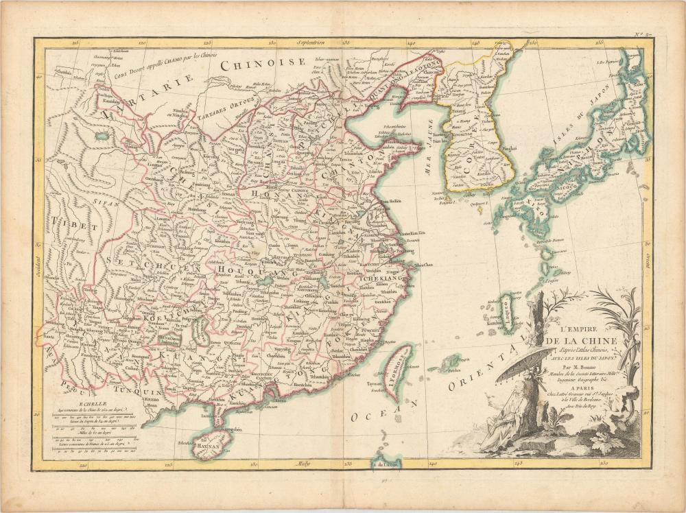 Maps of China, South Korea, and Japan