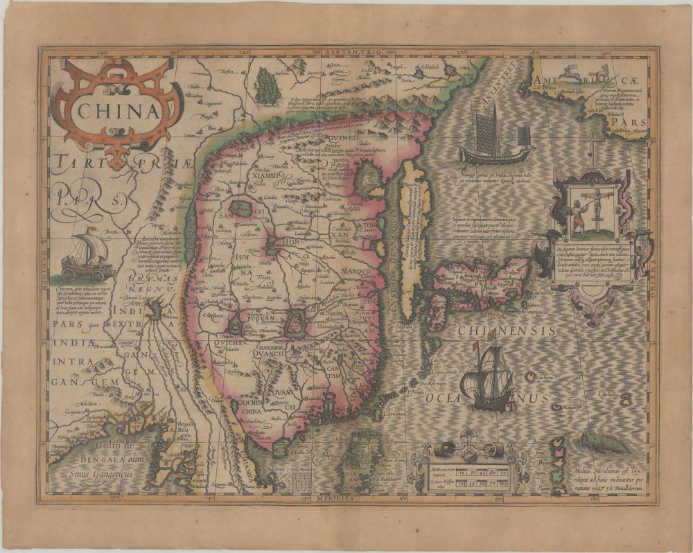 Maps of China, South Korea, and Japan