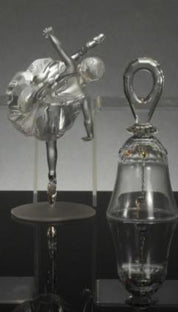 Swarovski Crystal Ballerina and Musical Instrument Statues