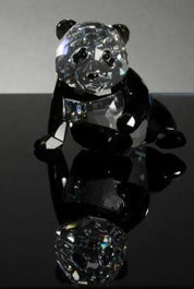 Swarovski Crystal SCS Endangered Wild Animal Panda Statue