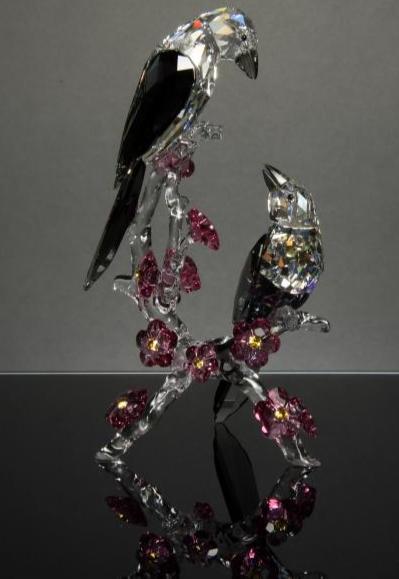 Swarovski Crystal "Protective Magpie" Statuette