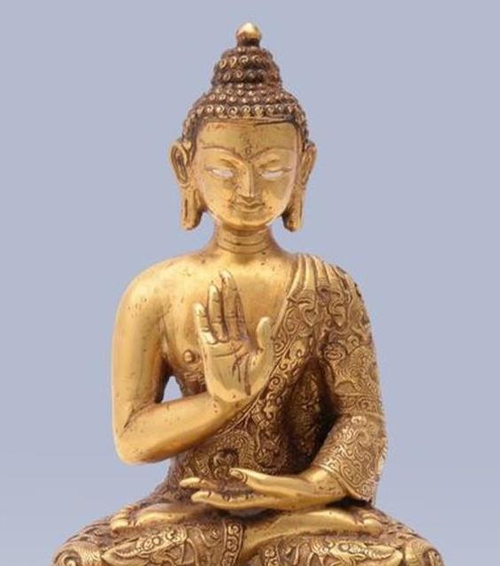 Gilt-Bronze Buddha