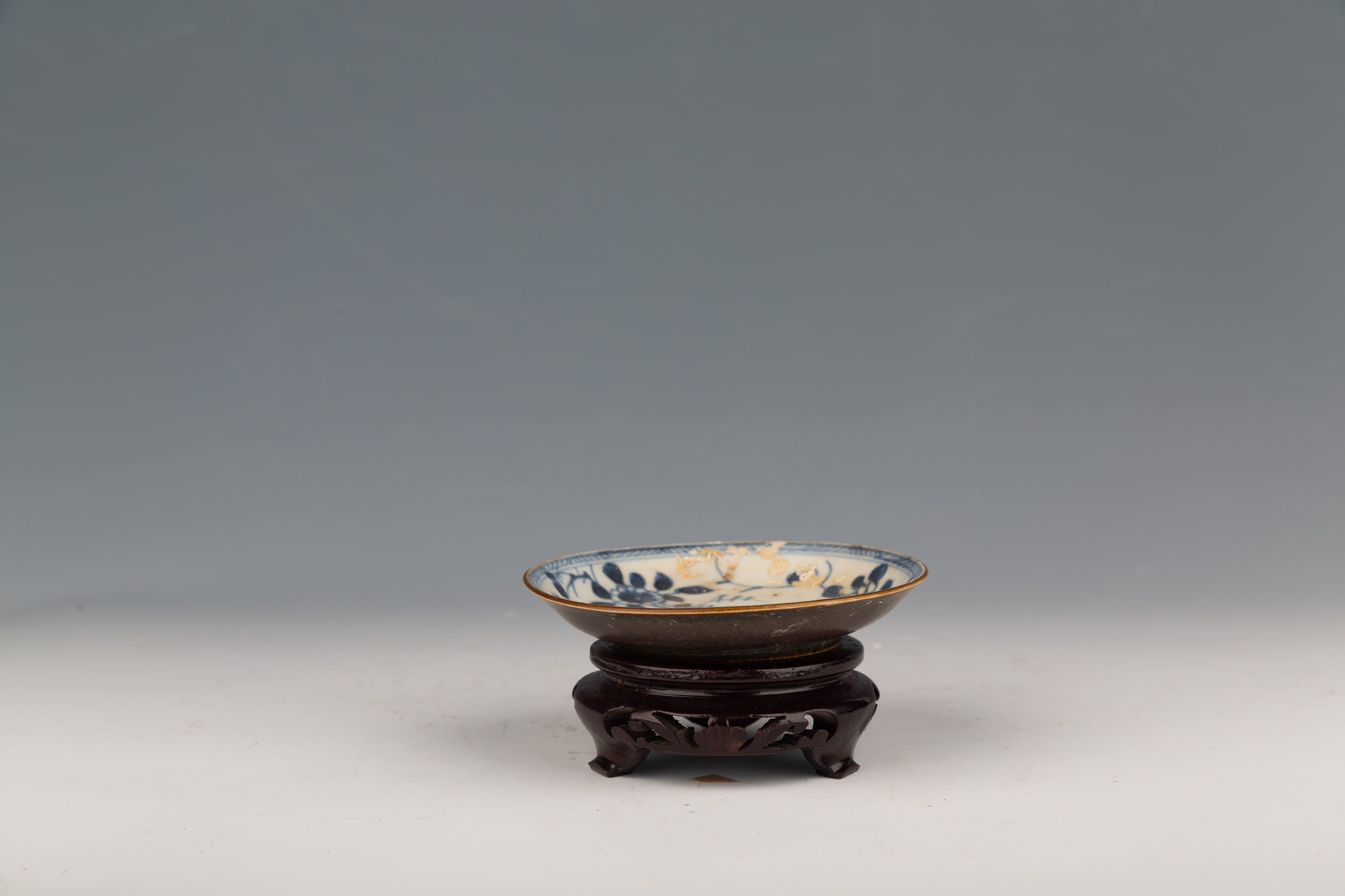 Blue and White Tea Bowls and Dishes