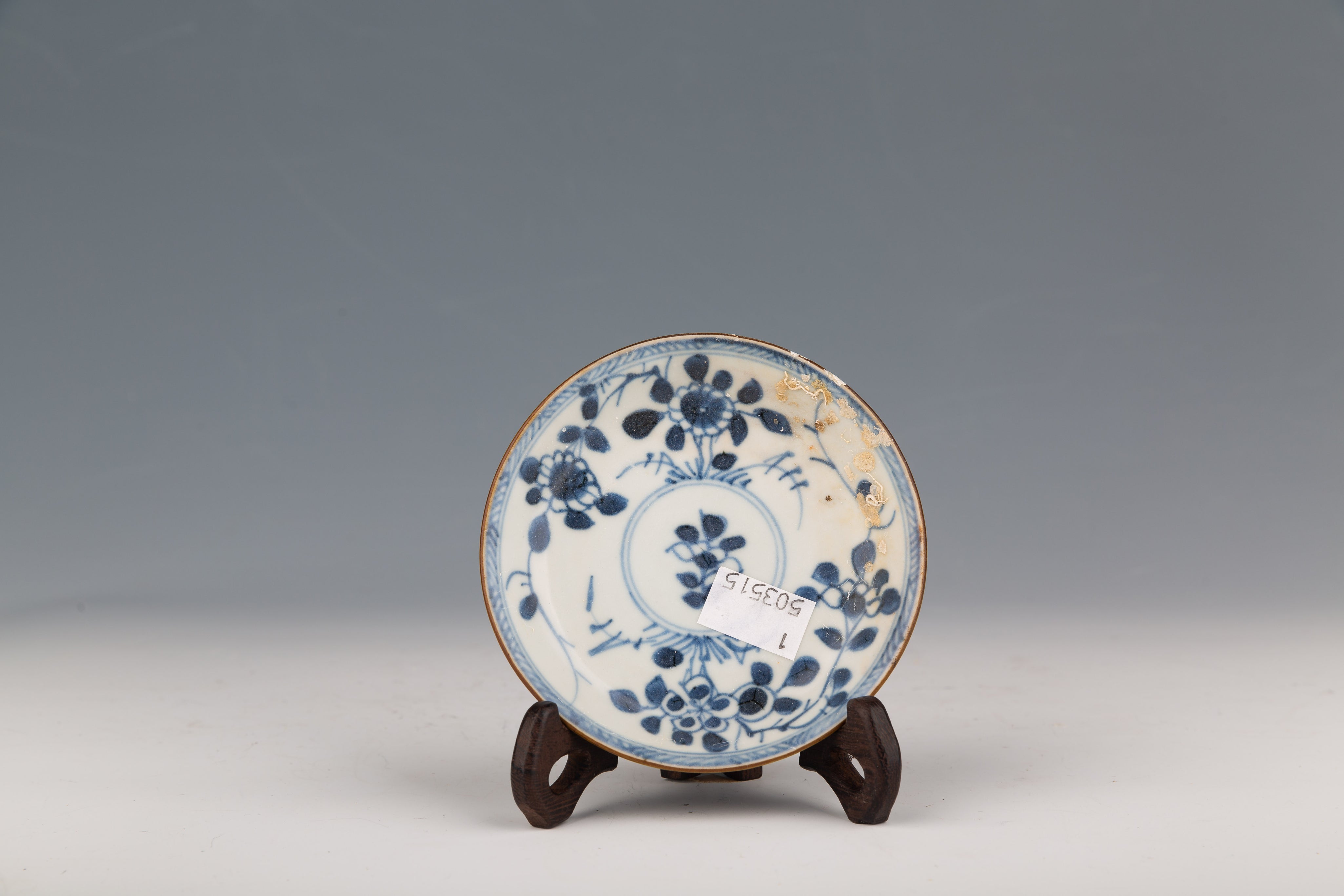 Blue and White Tea Bowls and Dishes