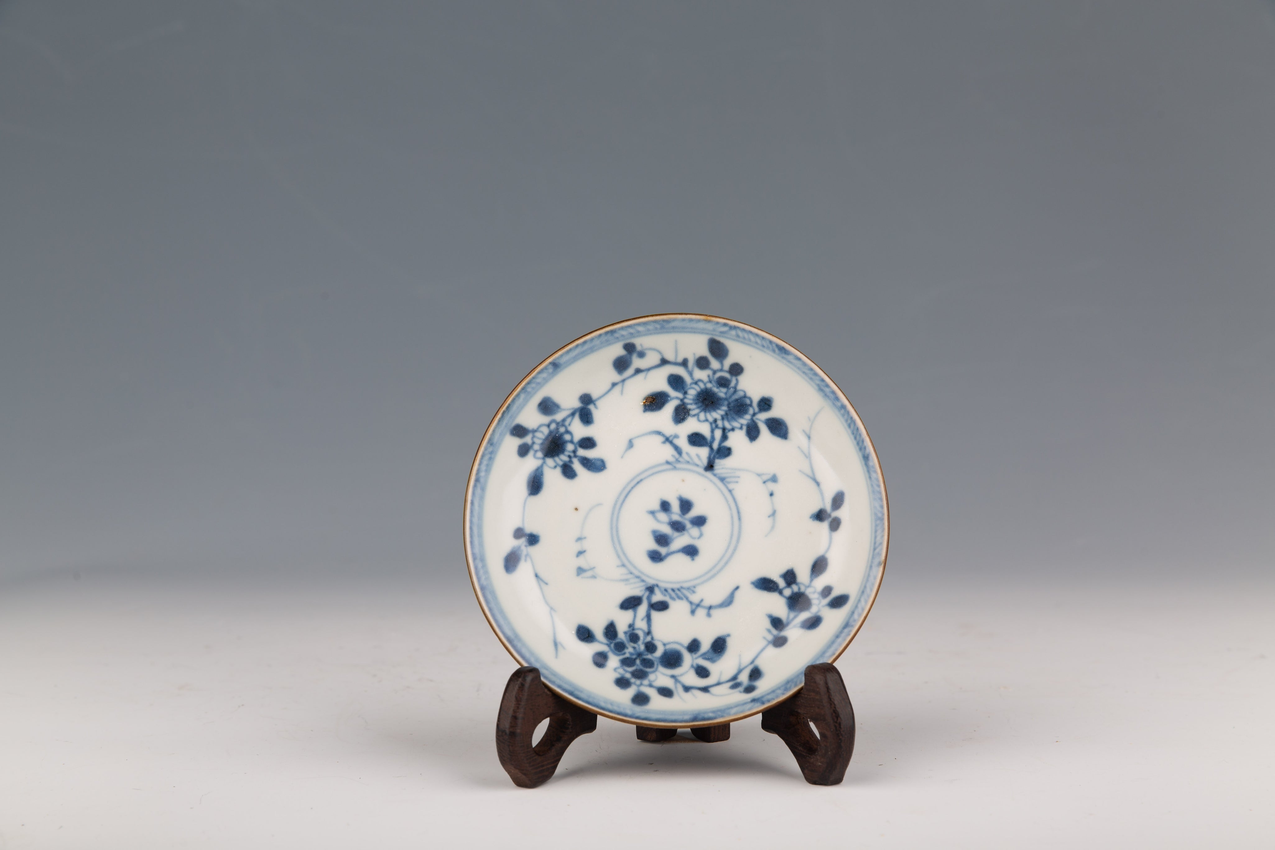 Blue and White Tea Bowls and Dishes