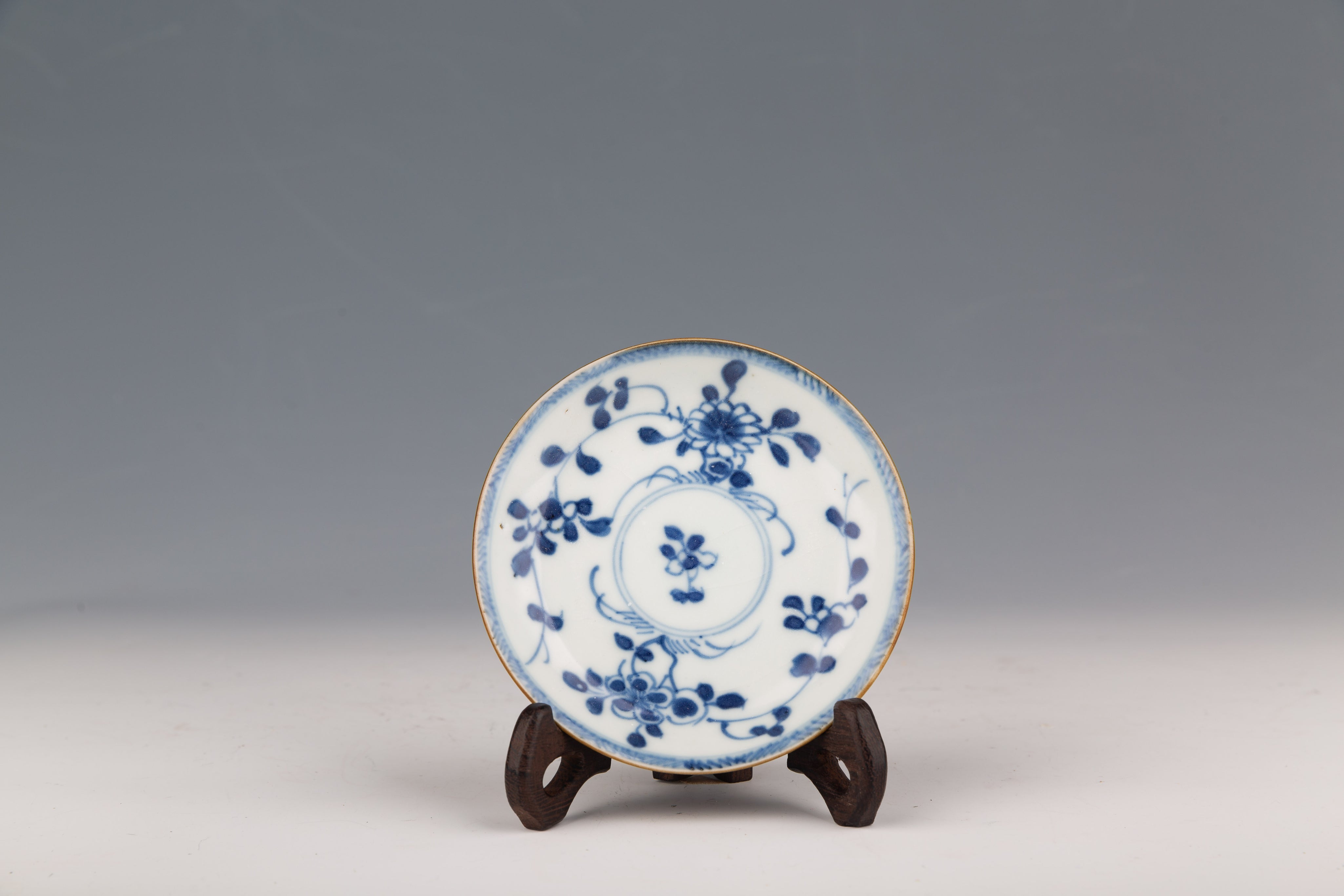 Blue and White Tea Bowls and Dishes