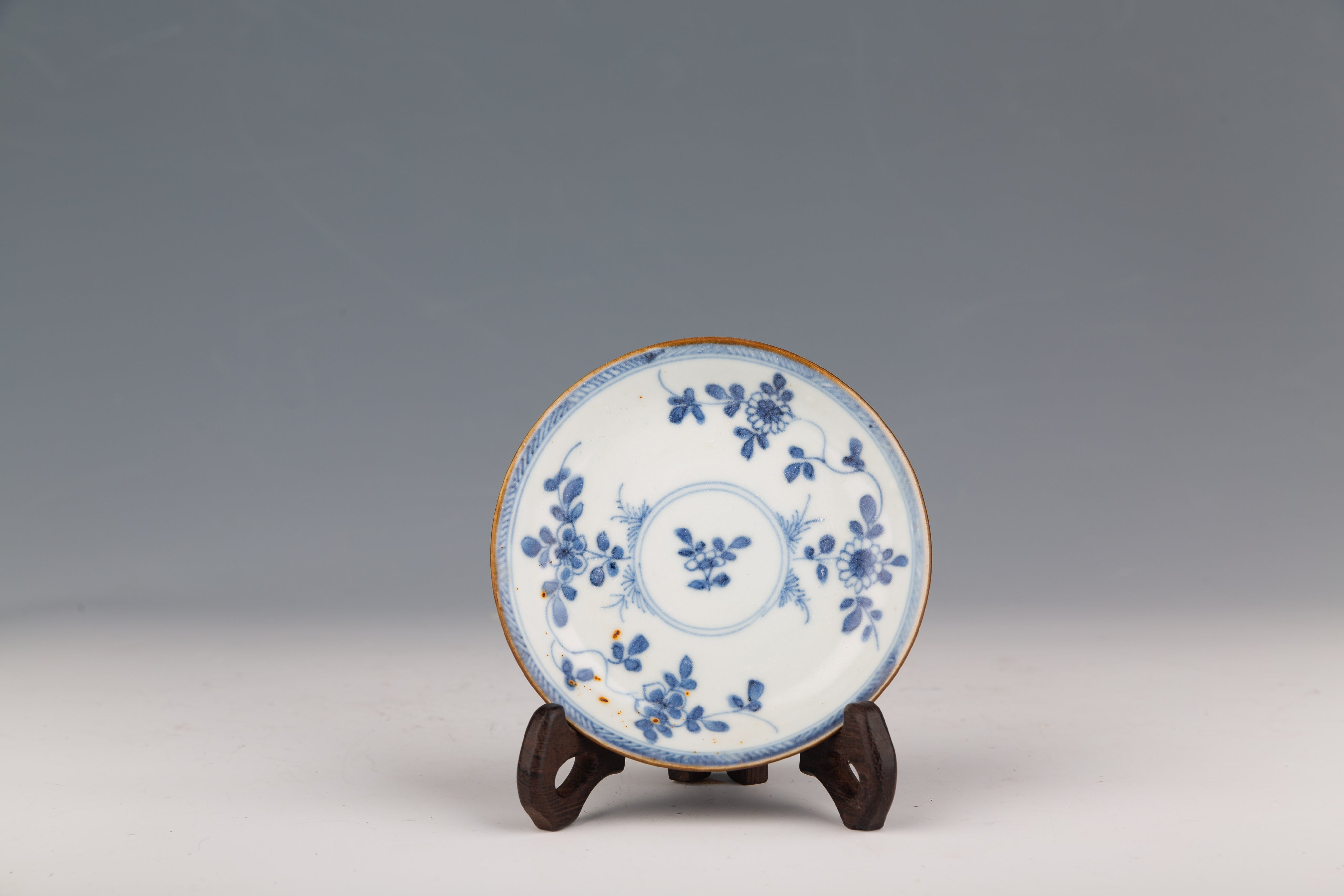 Blue and White Tea Bowls and Dishes