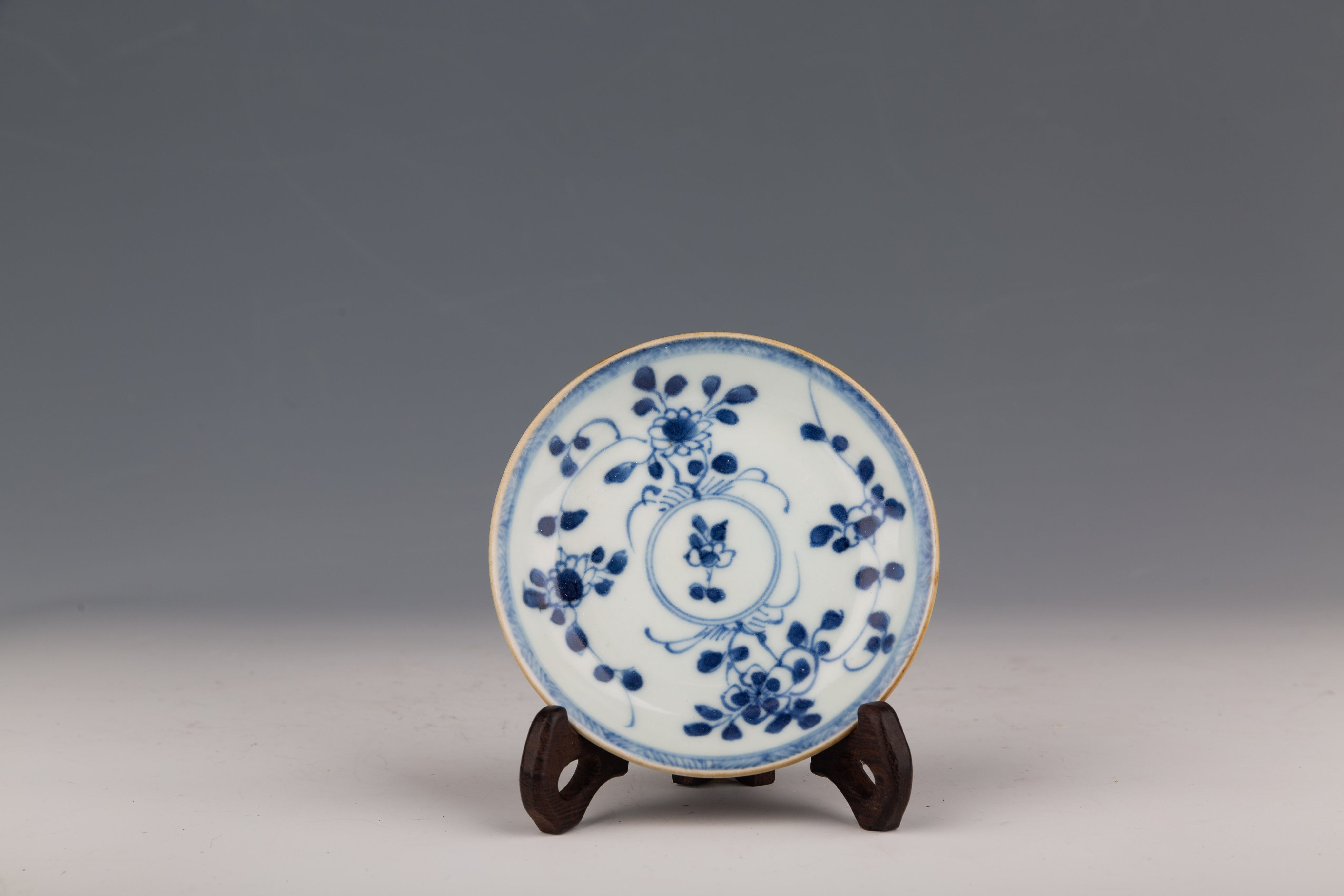 Blue and White Tea Bowls and Dishes