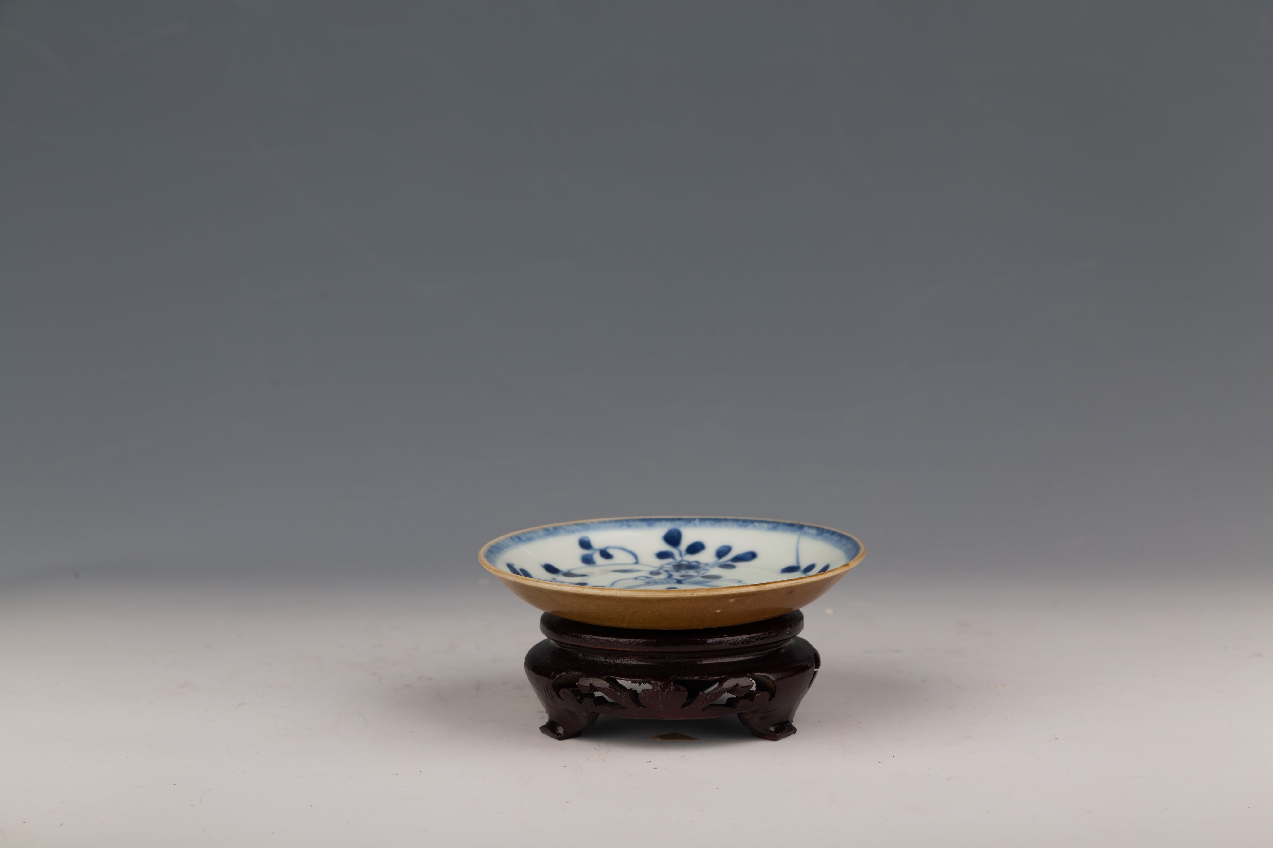 Blue and White Tea Bowls and Dishes