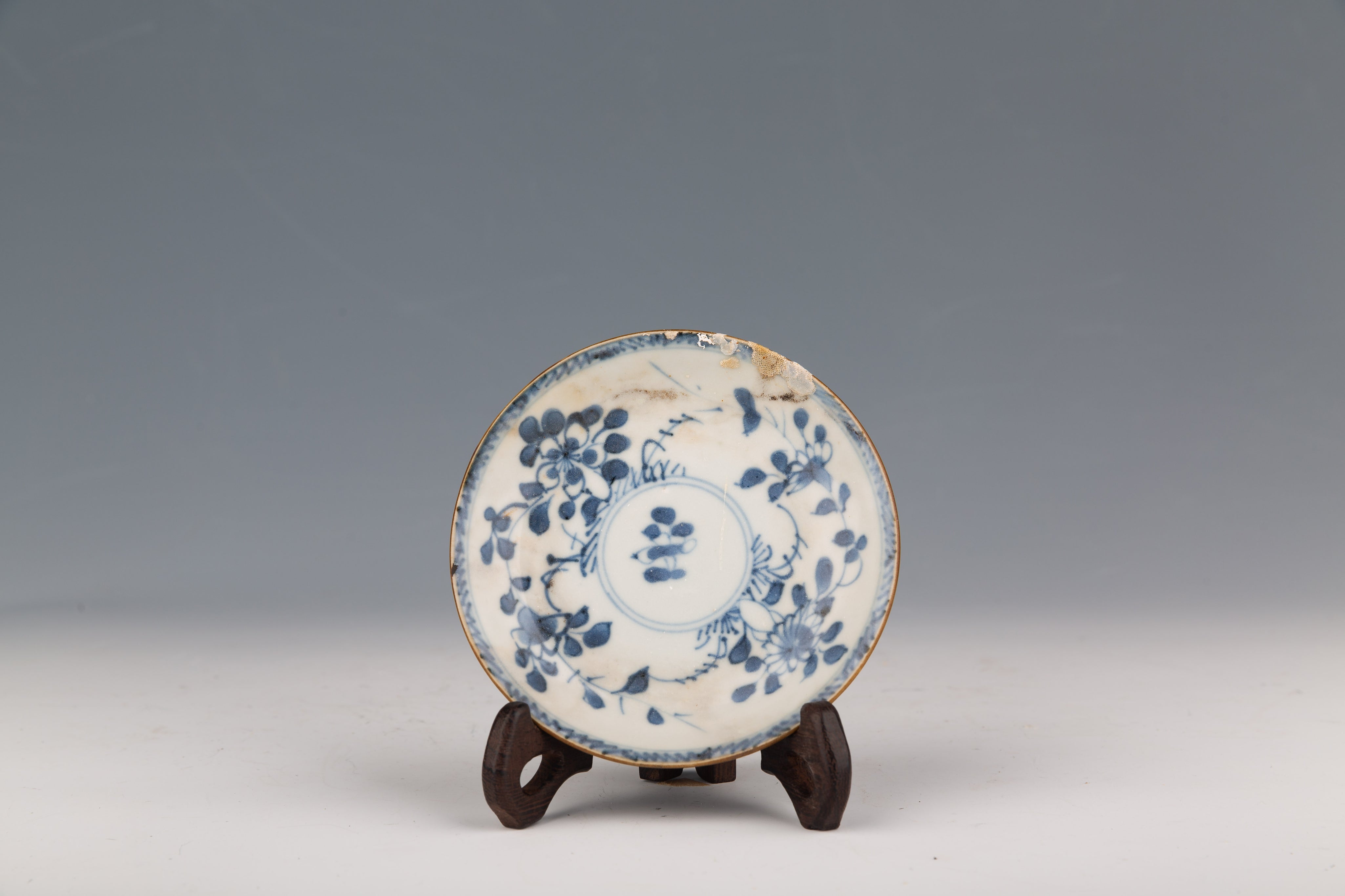 Blue and White Tea Bowls and Dishes