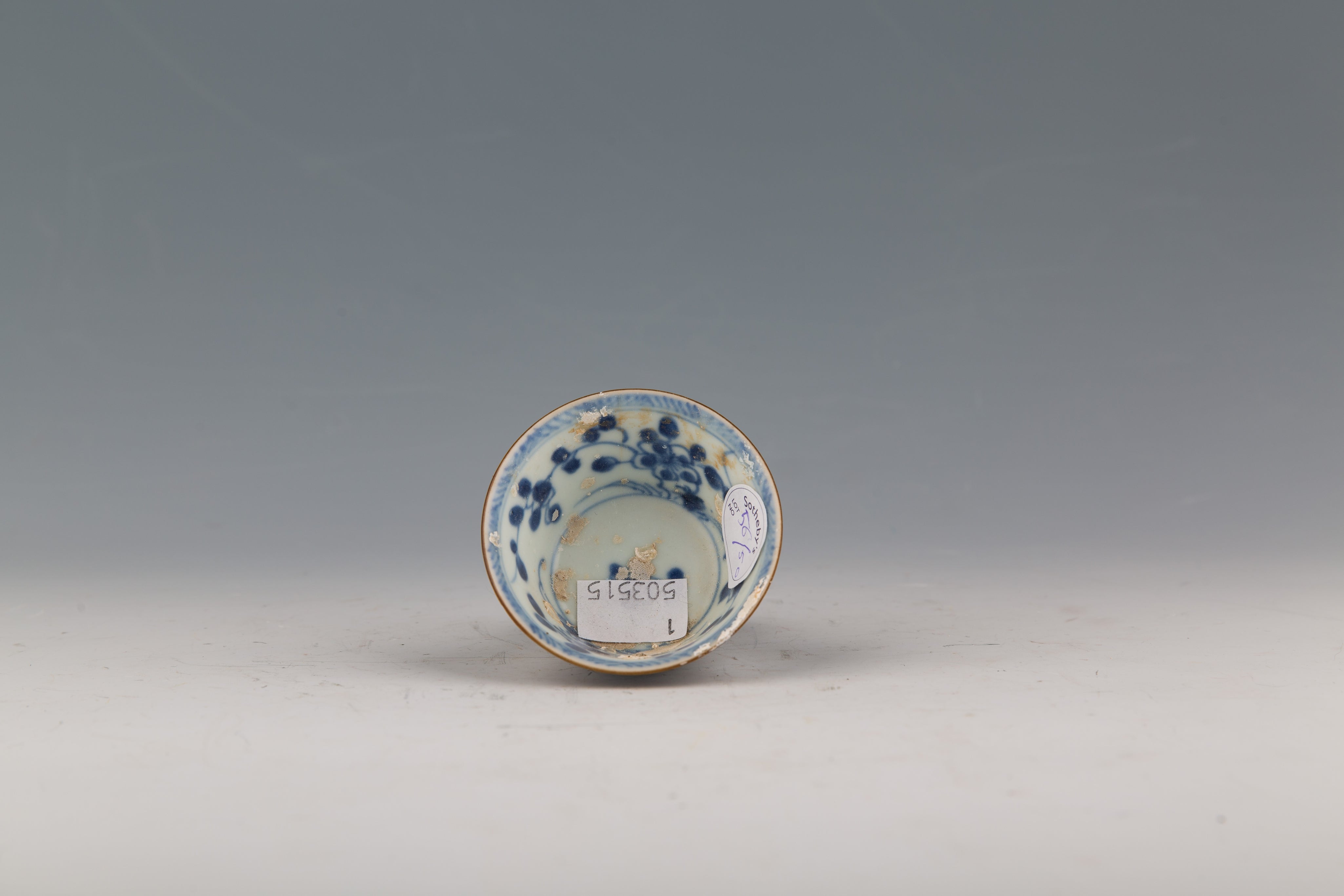 Blue and White Tea Bowls and Dishes