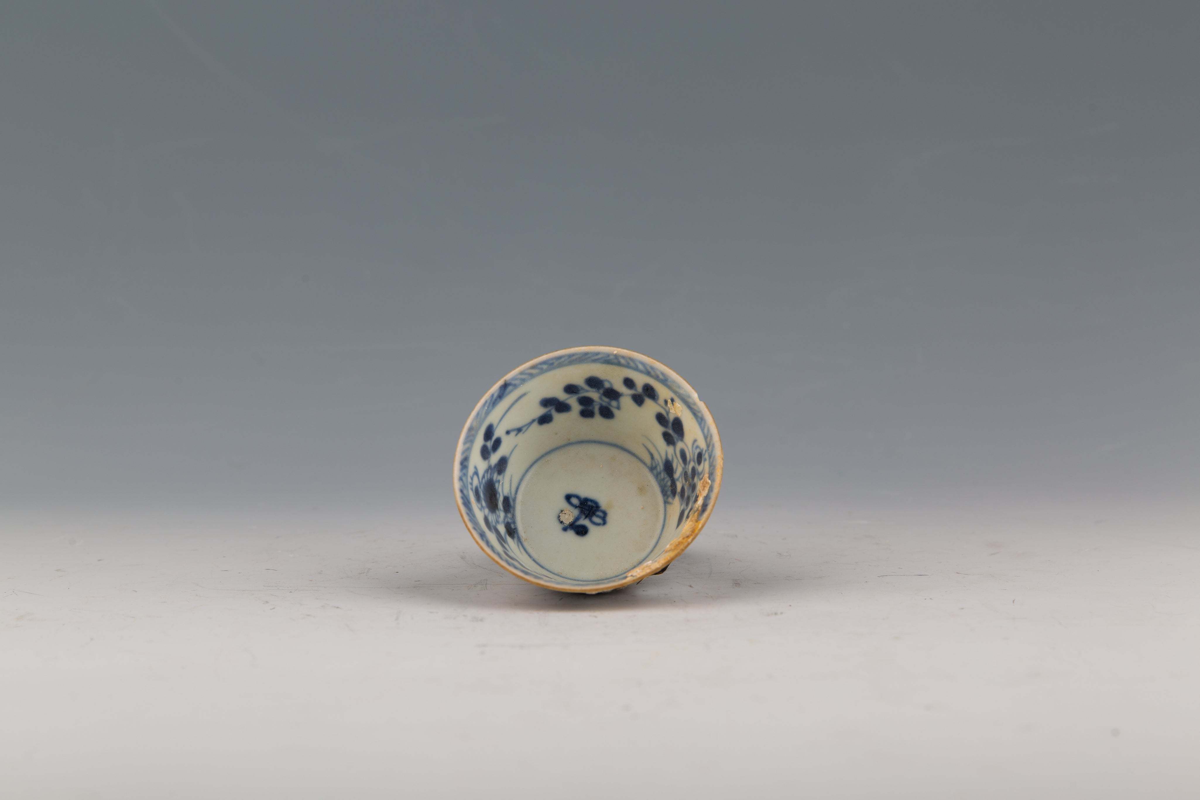 Blue and White Tea Bowls and Dishes