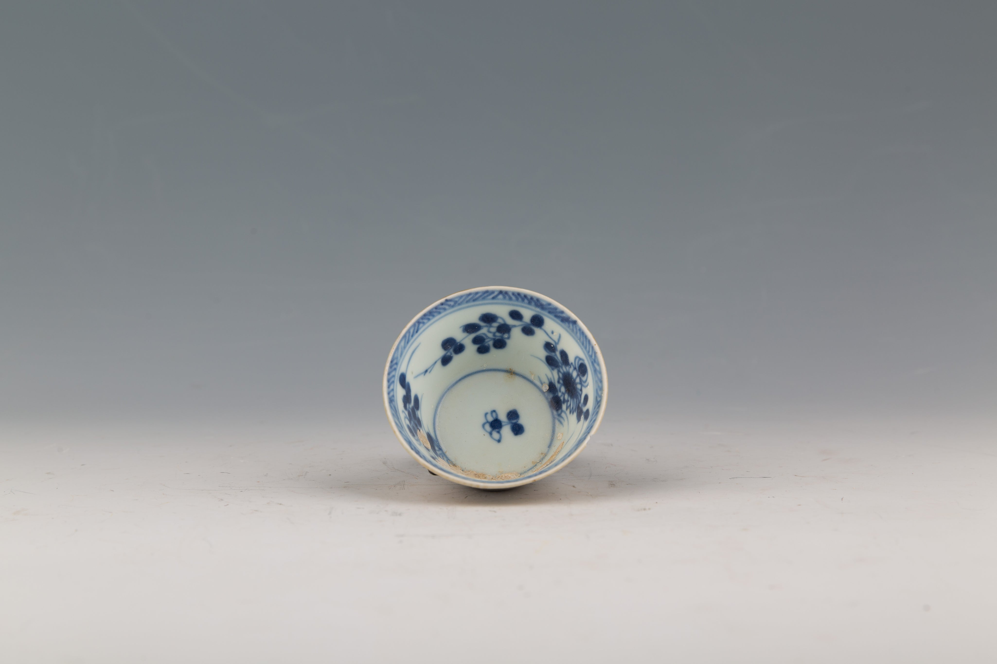 Blue and White Tea Bowls and Dishes