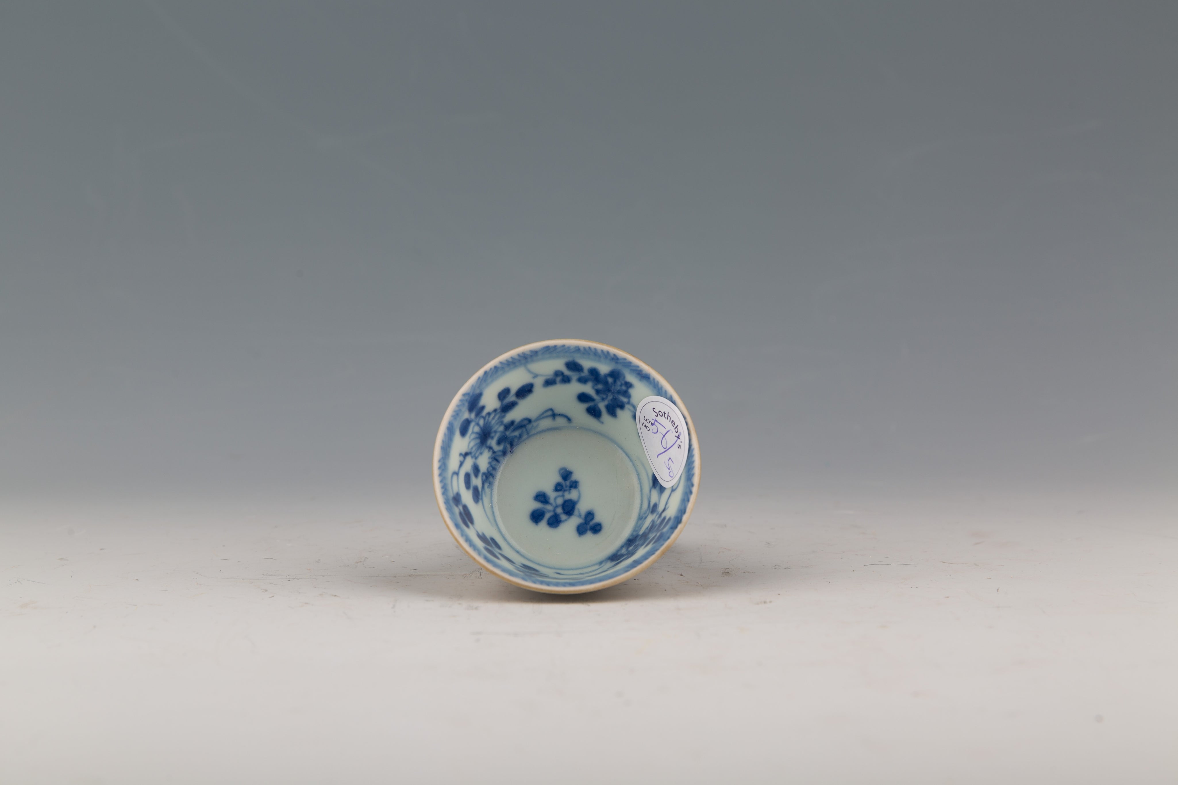 Blue and White Tea Bowls and Dishes