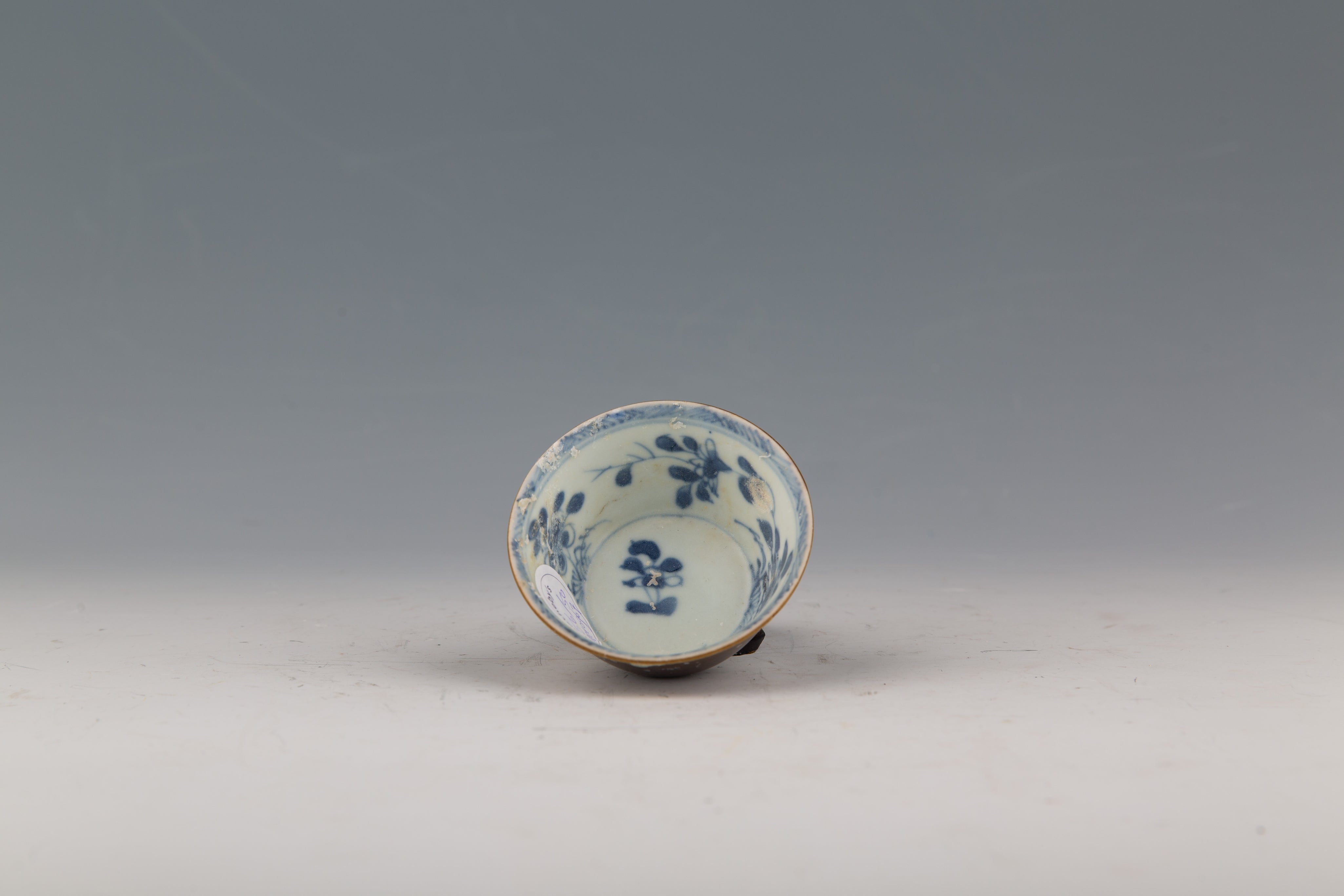 Blue and White Tea Bowls and Dishes