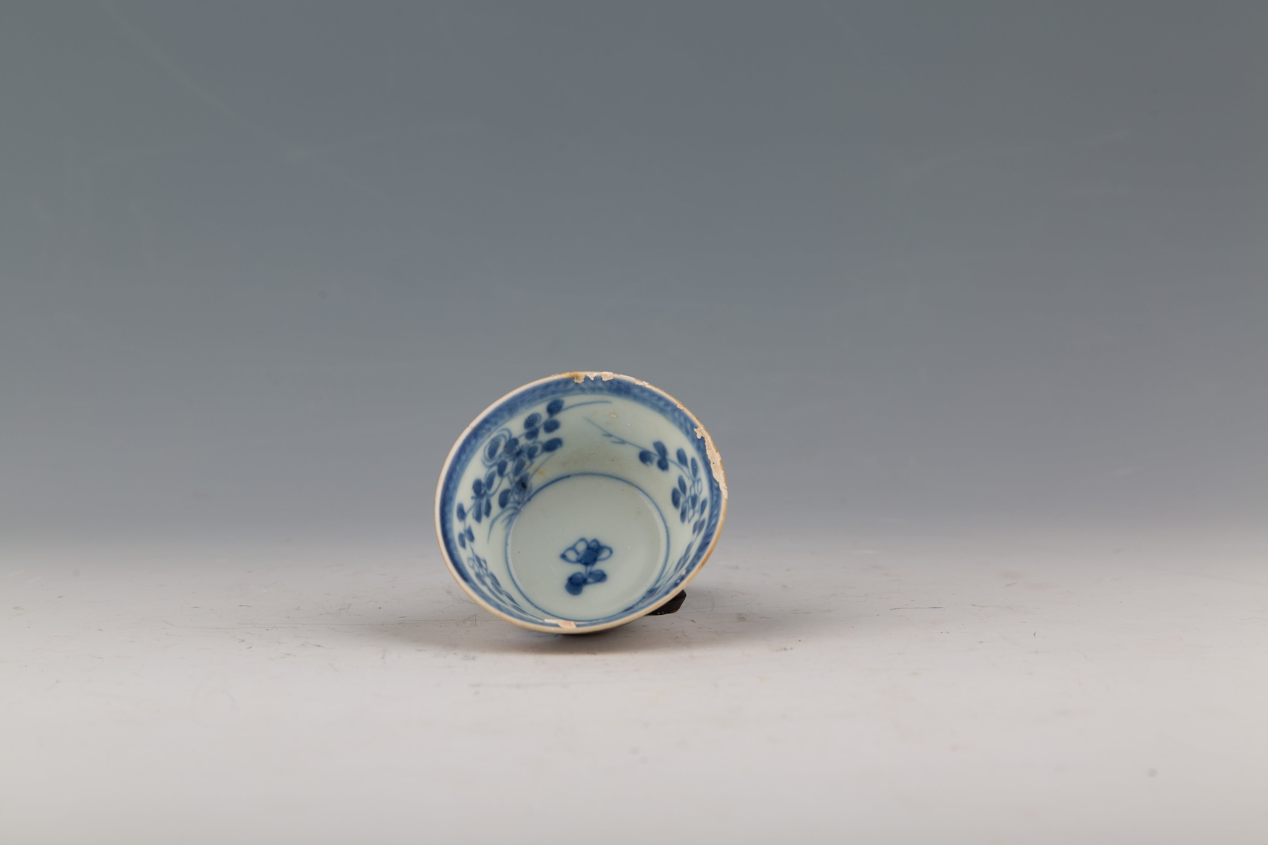 Blue and White Tea Bowls and Dishes