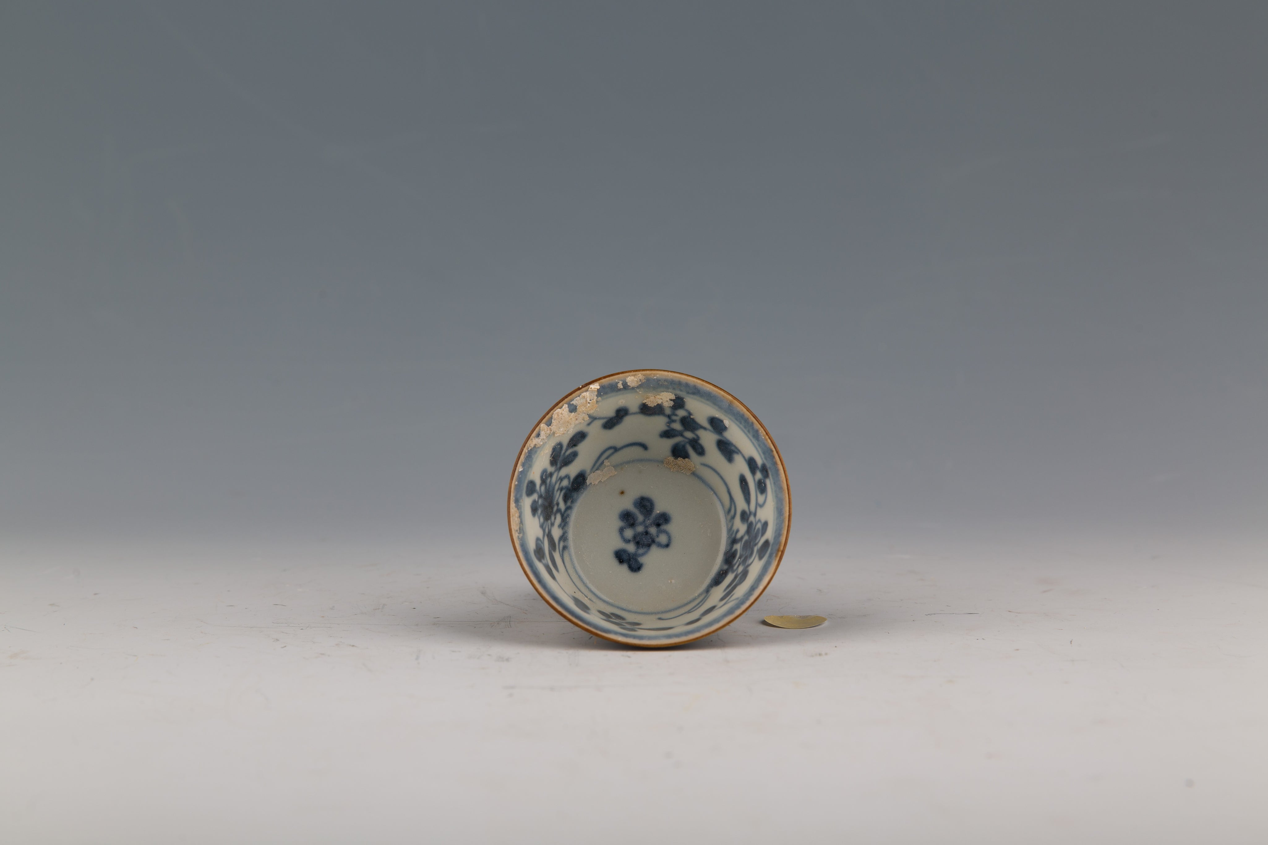 Blue and White Tea Bowls and Dishes