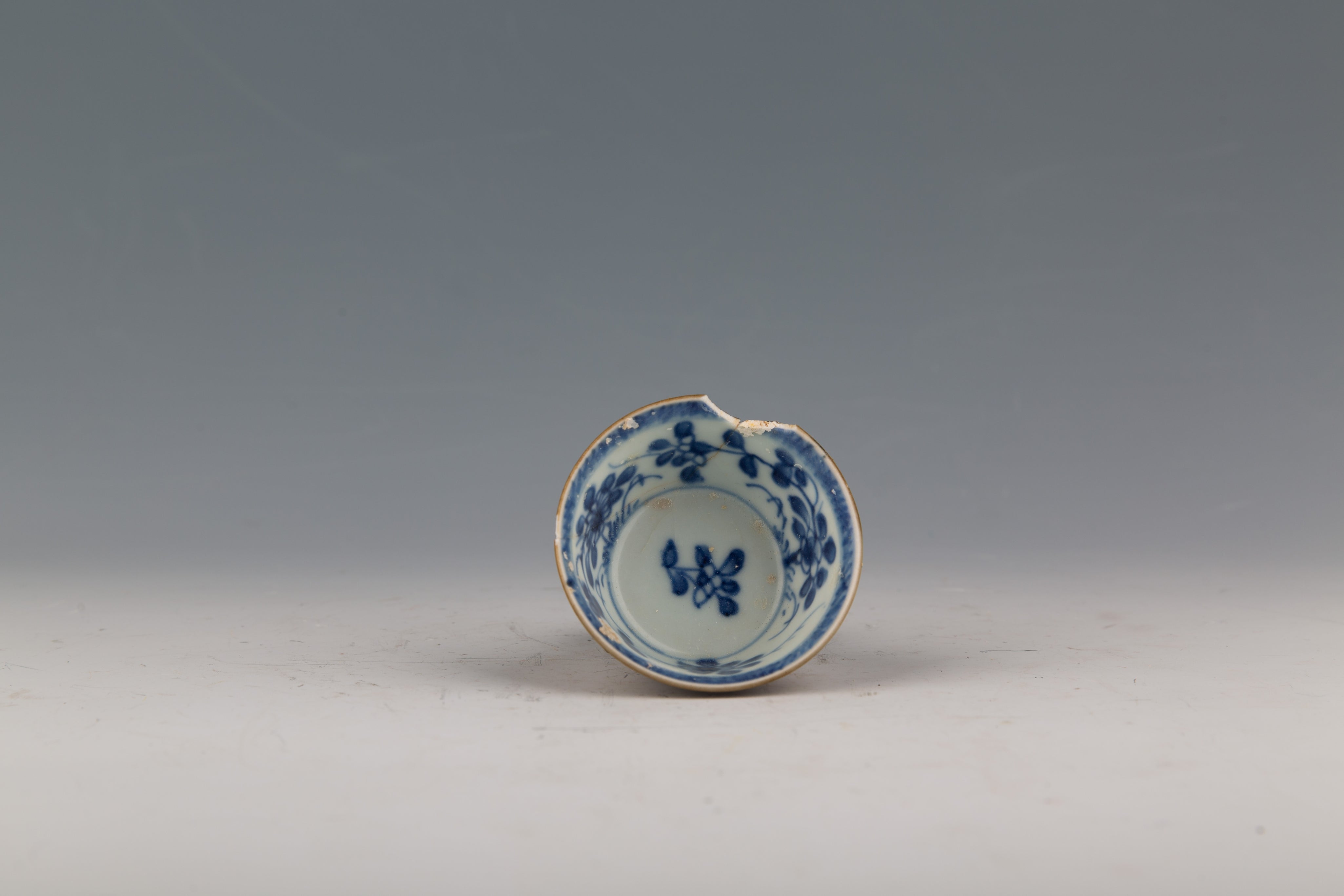 Blue and White Tea Bowls and Dishes