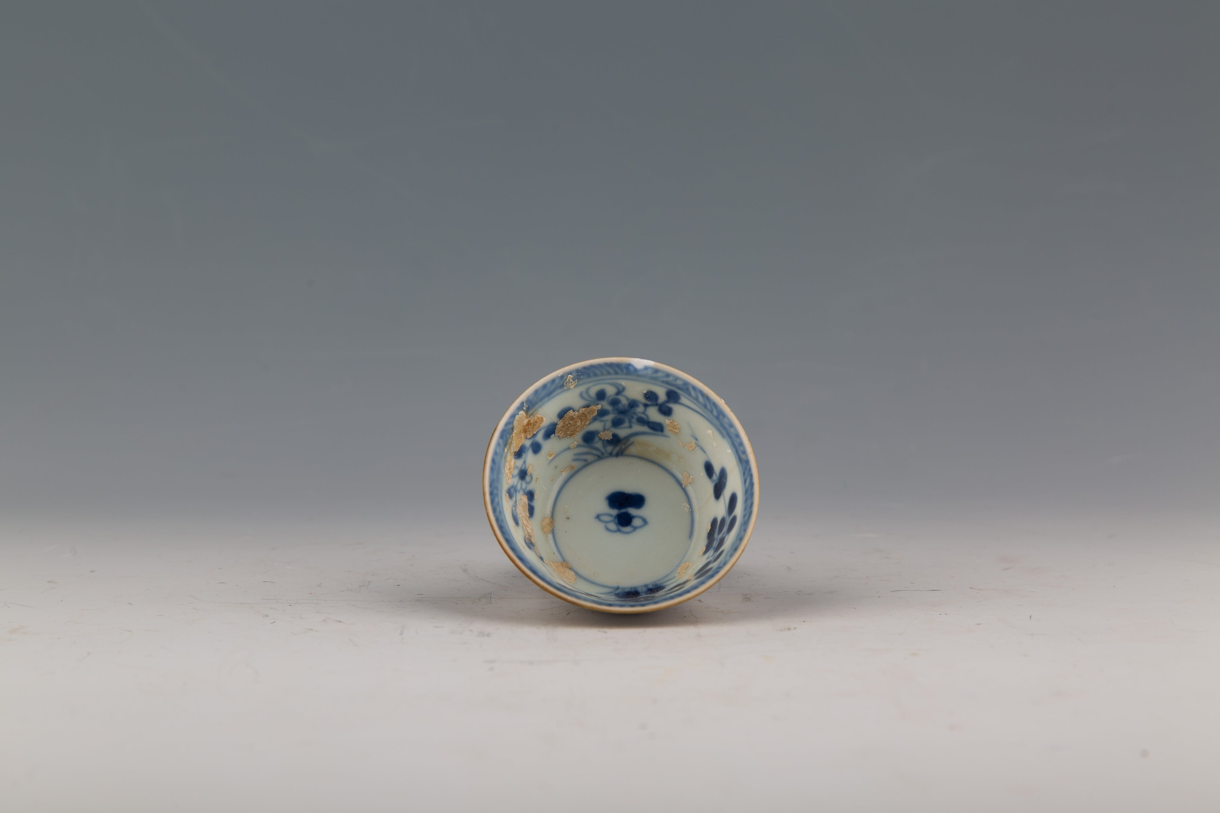 Blue and White Tea Bowls and Dishes