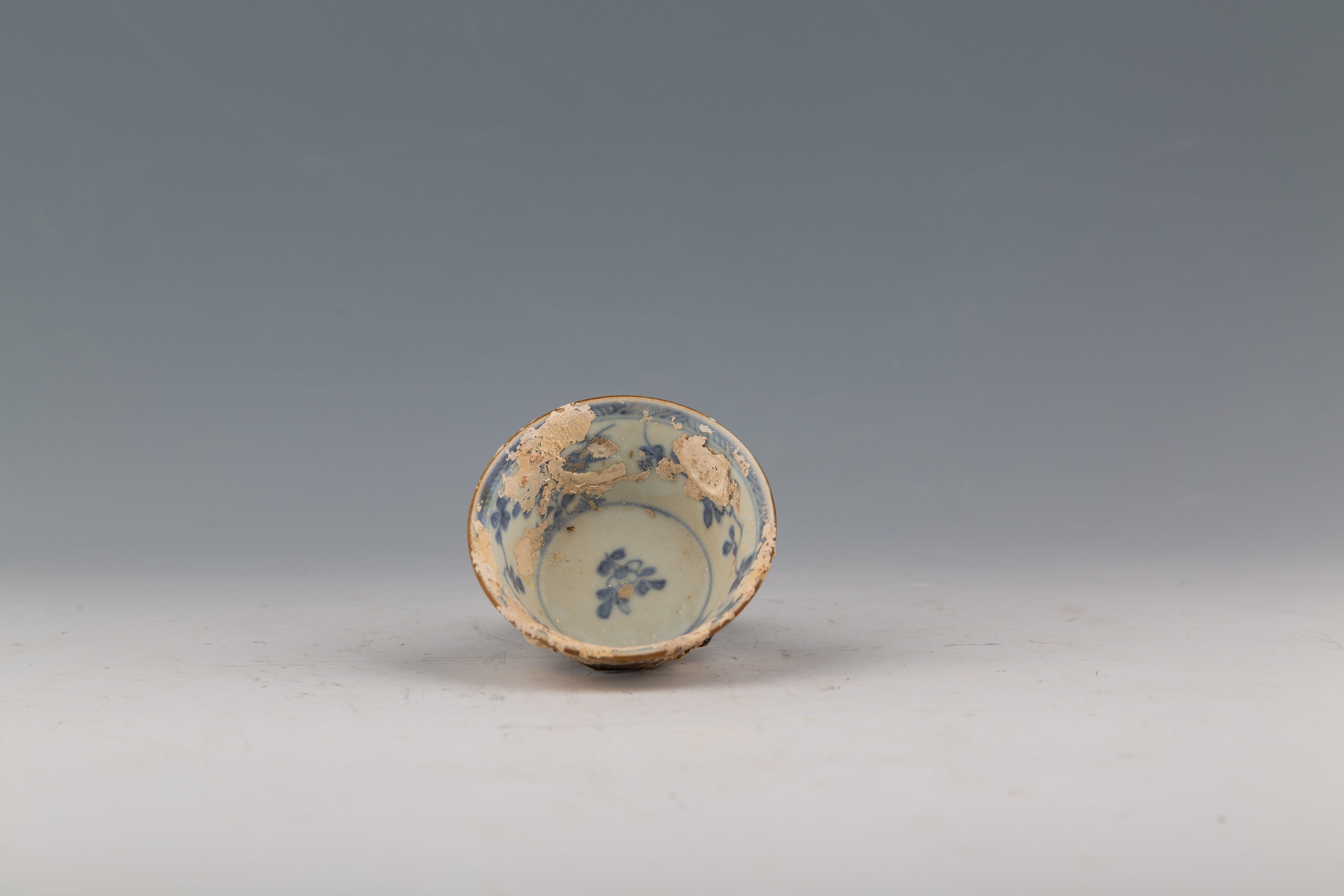 Blue and White Tea Bowls and Dishes