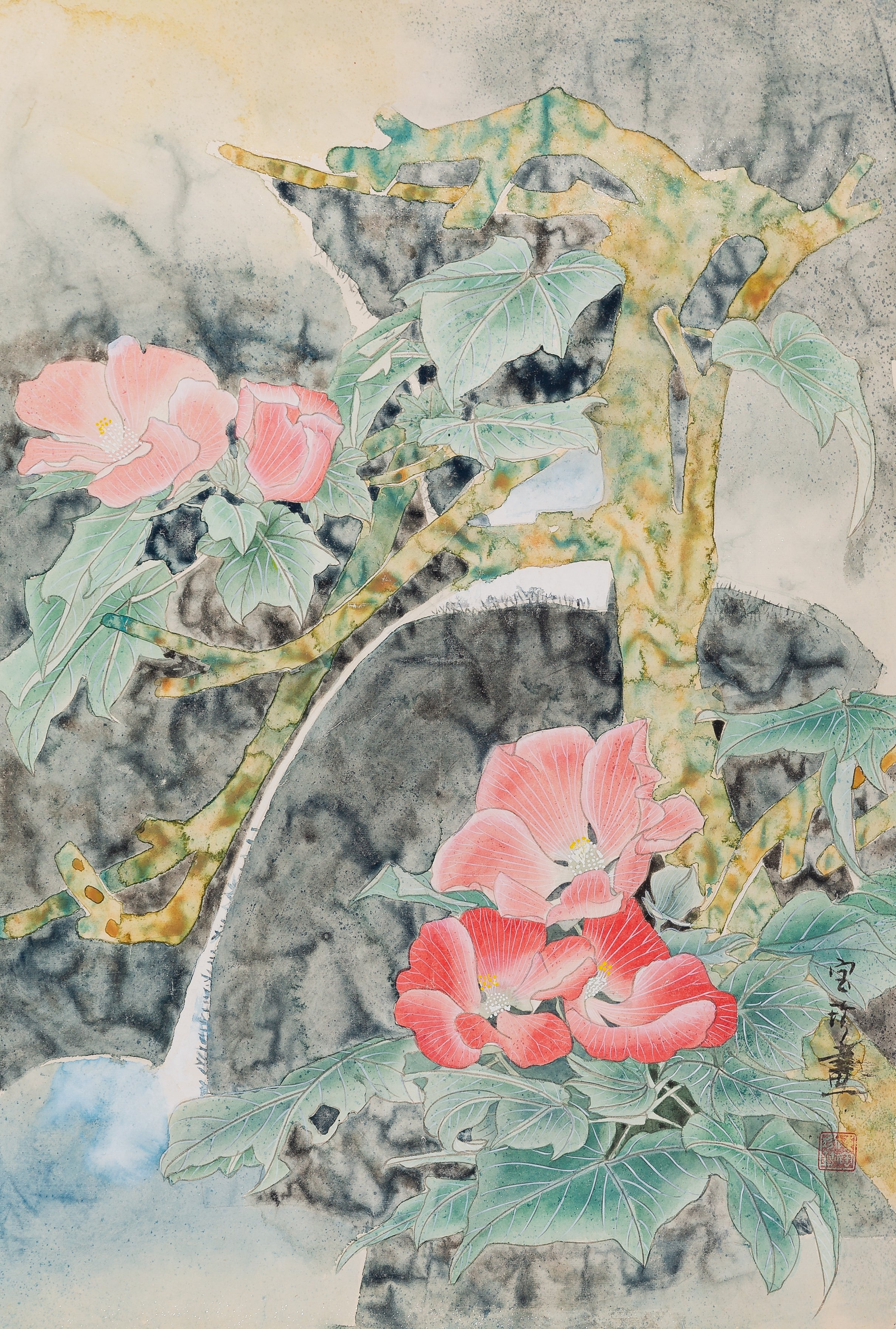 Flowers and Birds