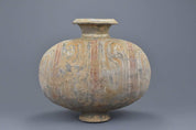 Western Han Dynasty Painted Pottery Cocoon Jar