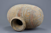 Western Han Dynasty Painted Pottery Cocoon Jar