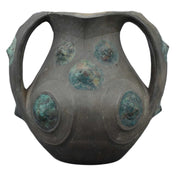 Chinese Han Dynasty Black Pottery Amphora