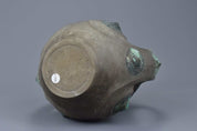 Chinese Han Dynasty Black Pottery Amphora