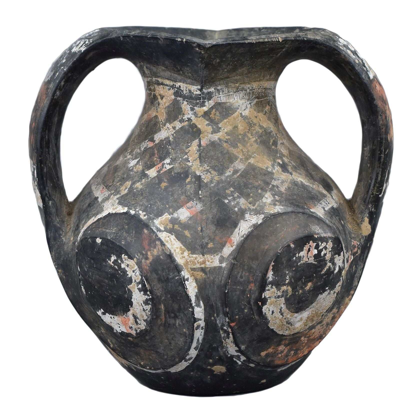 Han Dynasty Black Pottery Amphora