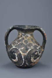 Han Dynasty Black Pottery Amphora