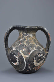 Han Dynasty Black Pottery Amphora