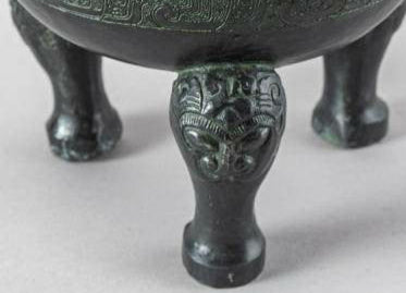 Han Dynasty Chinese Bronze Pot