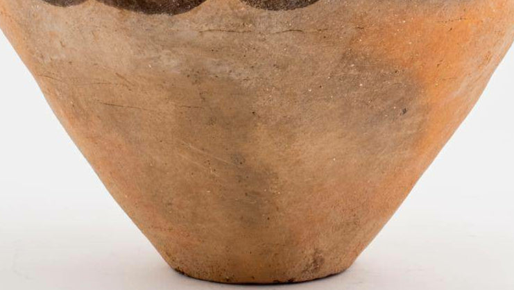 Chinese Neolithic Large Handled Pottery Urn