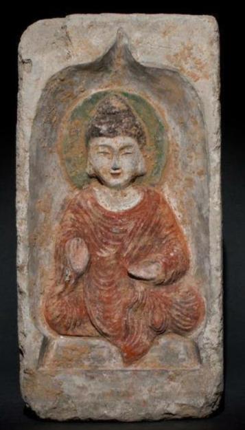 Seated Buddha in Abhaya Mudra, Northern Wei Dynasty